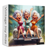 Vintage Joy Ride Jigsaw Puzzle 1000 Pieces