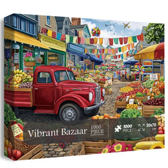 Puzzle de 1000 pièces Vibrant Bazaar