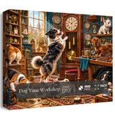 Dog Time Workshop Jigsaw Puzzle 1000 Pieces