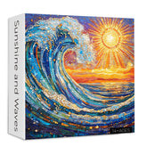 Sunshine and Waves Jigsaw Puzzle 1000 Pieces