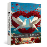 Love And Peace Jigsaw Puzzle 1000 Pieces
