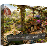 Country Garden Cottage Jigsaw Puzzle 1000 Pieces