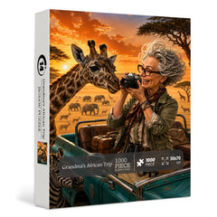 Grandma's African Trip Jigsaw Puzzle 1000 Pieces