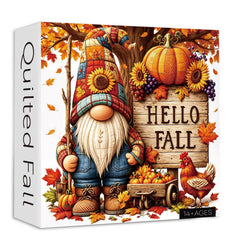 Quilted Fall Jigsaw Puzzle 1000 Pieces