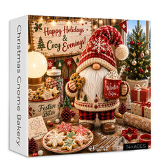Christmas Gnome Bakery Jigsaw Puzzle 1000 Pieces