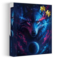 Cosmic Wolf Jigsaw Puzzle 1000 Pieces