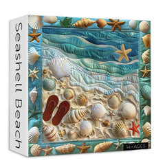 Seashell Beach Puzzle 1000 pièces