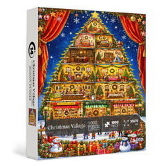 Christmas Village Jigsaw Puzzle 1000 Pieces