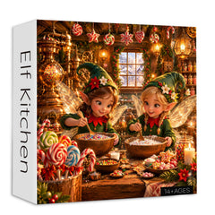Elf Kitchen Jigsaw Puzzle 1000 Piece