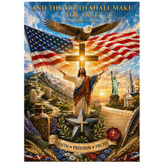 Faith & Freedom Jigsaw Puzzle 1000 Pieces