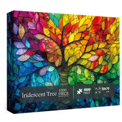 Puzzle en bois iridescent 1000 pièces
