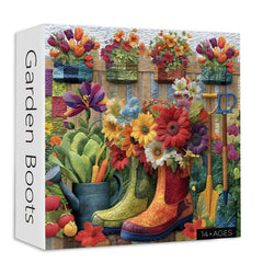 Garden Boots Jigsaw Puzzle 1000 Piece