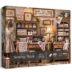 Sewing Nook Jigsaw Puzzle 1000 Piece