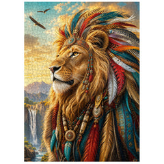 Sacred Lion Jigsaw Puzzle 1000 Piece