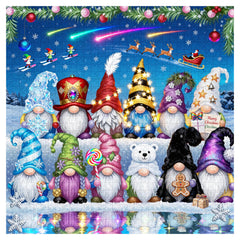 Starlit Gnome Parade Puzzle de 1000 pièces