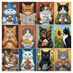 Kitty Leisure Jigsaw Puzzle 1000 Piece