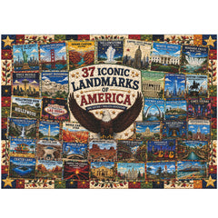 Iconic Sights Jigsaw Puzzle 1000 Piece