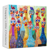 Puzzle de 1000 pièces Happy Little Chickens