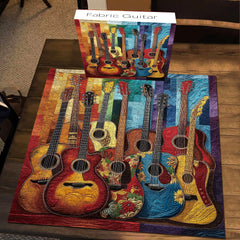 Fabric Guitar Jigsaw Puzzles 1000 Pieces