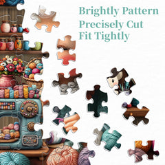 Grandma’s Knitting World Jigsaw Puzzle 1000 Pieces