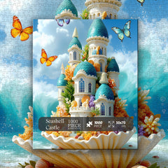 Seashell Castle Jigsaw Puzzle 1000 Pieces