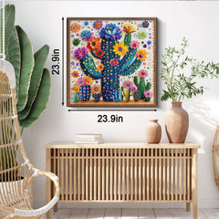 Color Cactus Jigsaw Puzzle 1000 Pieces