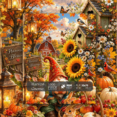 Harvest Gnome Jigsaw Puzzle 1000 Pieces