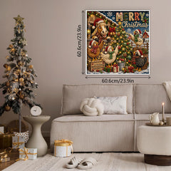 Holiday Farm Friends Jigsaw Puzzle 1000 Pieces