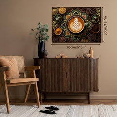 Mandala Coffee Jigsaw Puzzle 1000 Pieces