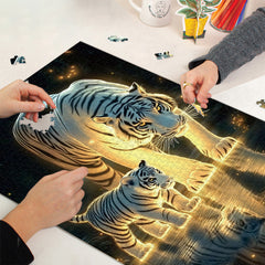 Mother and Cub Jigsaw Puzzle 1000 Pieces