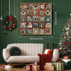 Christmas Cats Puzzle en Bois 1000 Pièces