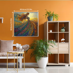 Puzzle Femme en Pierres Précieuses 1000 Pièces