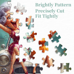 Vintage Joy Ride Jigsaw Puzzle 1000 Pieces