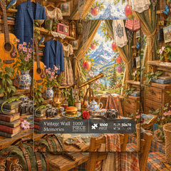 Vintage Wall Memories Jigsaw Puzzle 1000 Piece