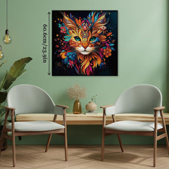 Puzzles en forme de chat futuriste 1000 pièces