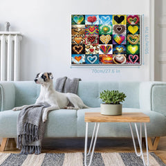 Love's Kaleidoscope Jigsaw Puzzle 1000 Pieces