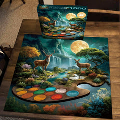 Enchanted Palette Jigsaw Puzzle 1000 Pieces