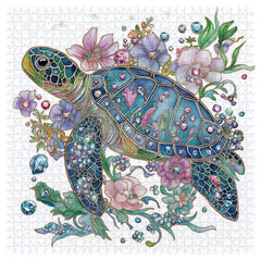 Puzzle de Tortue Brillante 1000 Pièces