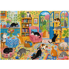 Kitty Cottage Jigsaw Puzzle 1000 Piece