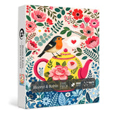 Blooms & Robin Jigsaw Puzzle 1000 Piece