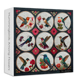 Hummingbirds Among Flowers Jigsaw Puzzle 1000 Pieces