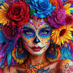 Flower Crown Undead Jigsaw Puzzle 1000 Piece