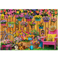 Gartenblüte Puzzle 1000 Teile