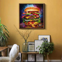 Delicious Hamburger Jigsaw Puzzle 1000 Pieces