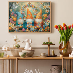 Easter Graden Gnomes Jigsaw Puzzle 1000 Pieces