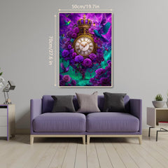 Roses And Time Jigsaw Puzzle 1000 Pieces