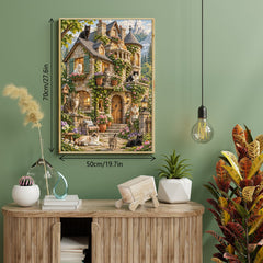 Cats In Bloom Jigsaw Puzzle 1000 Piece