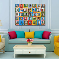 Vibrant Window Life Jigsaw Puzzle 1000 Piece
