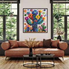 Color Cactus Jigsaw Puzzle 1000 Pieces
