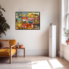Twelve Farm Months Jigsaw Puzzle 1000 Piece